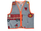 Korntex® Kinder Warnweste Feuerwehr silber/orange