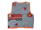 Korntex® Kinder Warnweste Feuerwehr silber/orange