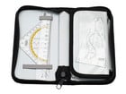 Geometrie Set mit Zirkel im Etui 11 teilig