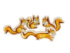 beleduc XXL Puzzle Nuki & Friends