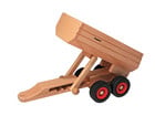 Fagus® Holzfahrzeug Muldenkipper Anhänger