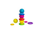 Balancespiel Fröbel Kugeln und Ringe
