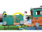 Eingangswagen Waggon Grüner Zug