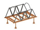 Kletterbrücke Waggon Grüner Zug
