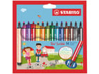 STABILO® Filzstifte Trio Scribbi 14er Set