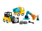 LEGO® DUPLO® Baufahrzeuge 3 in 1 Set