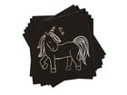 Kratzpapier holografisch 15 x15 cm 50 Blatt