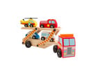 Auto Transporter aus Holz