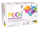 KREUL MUCKI Porzellanfreunde Set mit Porzellan Fingerfarben + Marker