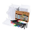 Kreativ Set Topflappen inkl Stifte 80 Stück
