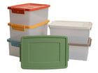 Betzold Aufbewahrungsbox 16 x 39 5 x 27 5 cm weiß transparent Naturfarben