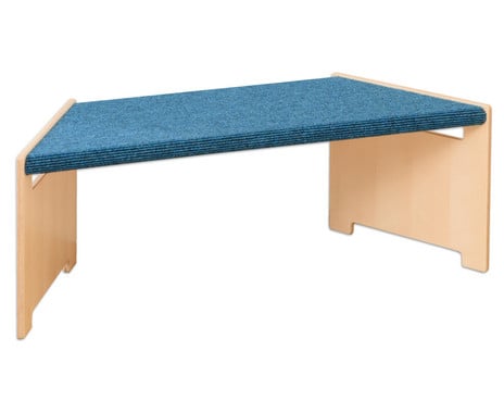 EduCasa Trapezbank mit Teppich