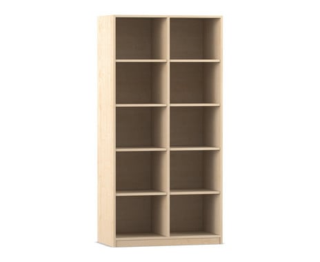 Flexeo® Regal 2 Reihen 10 Fächer hoch Breite 94 4 cm