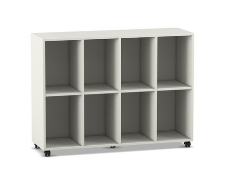 Flexeo® Regal 4 Reihen 8 Fächer