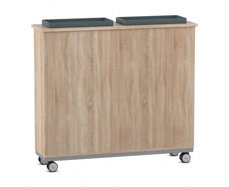 Flexeo® Raumteiler Blumenwagen H x B x T: 106 5 x 120 x 33 cm