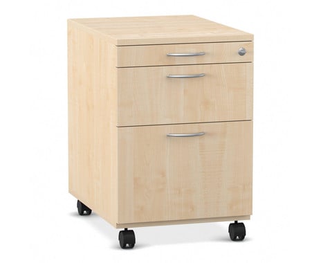 Flexeo® Schreibtisch Container mit 3 Schubladen