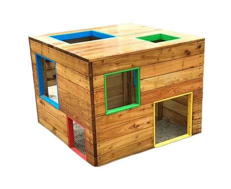 Baumann ＆ Baumann　Spiel Raume Spielhaus Max aus Massivholz für Kinder bestellen