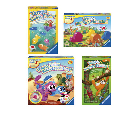 Ravensburger 20950 - Tempo, Piccolo Serpente A Sonagli! Gioco Da Tavolo Per Bambini 4+ Anni