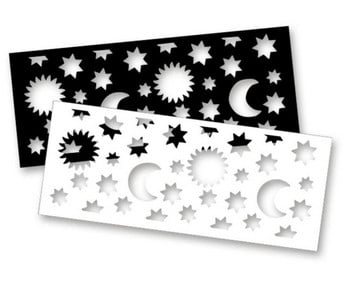 Sonne Mond Sterne Laternen Zuschnitte 10 Stück
