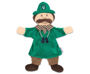Handpuppe Jäger