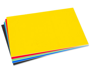 Betzold Foamboards 5 Farb Set 50 x 70 cm
