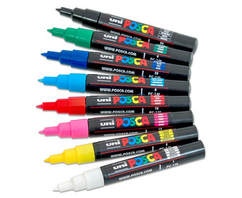 POSCA Grundfarben 8er Set