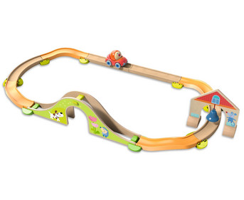 HABA Kullerbü Spielbahn Brücken Rallye