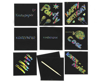 Kratzpapier 8 5 x 8 5 cm 24 Blatt