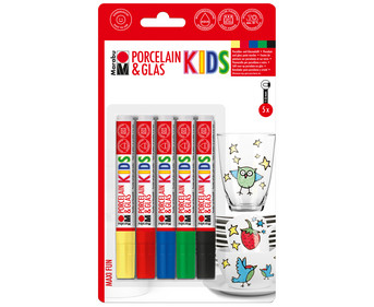 Marabu Kids Porzellan und Glas Malstifte