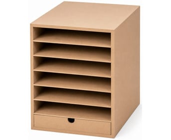 Ordnungsregal aus MDF