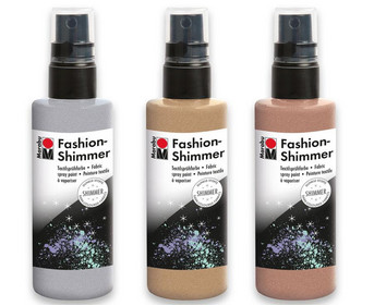 Marabu Fashion Spray Set Golden Shimmer