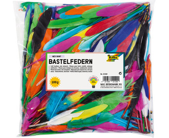 Bunte Federmischung