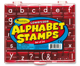Alphabet Stempel