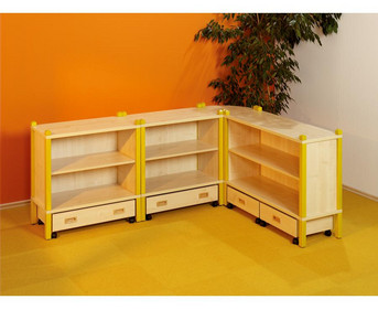 Highboardsystem Pracktik bestehen aus 4 Modulen