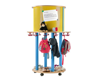 Taschenwagen und Litfaßsäule in einem
