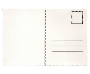 Postkarten zum Selbstgestalten 24 Stück