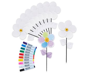 Betzold Bastelset Windrad Blumen