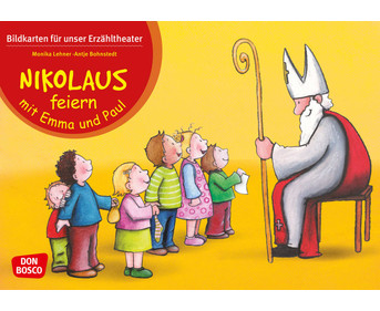 Nikolaus feiern mit Emma und Paul Kamishibai Bildkartenset