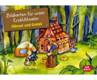 Hänsel und Gretel Kamishibai Bildkartenset