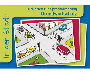 In der Stadt Sprachförderung mit Bildkarten