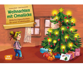 Weihnachten mit Omalücke Kamishibai Bildkartenset