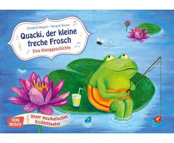 Quacki der kleine Frosch Kamishibai Bildkartenset