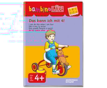 bambino LÜK Das kann ich mit 4!