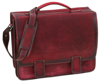 GREENBURRY Lehrertasche Modern School Leder