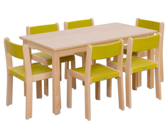 Betzold Möbel Set Orthino Sitzhöhe 38 cm Tischhöhe 64 cm