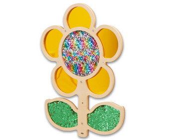 Pailletten Wandblume