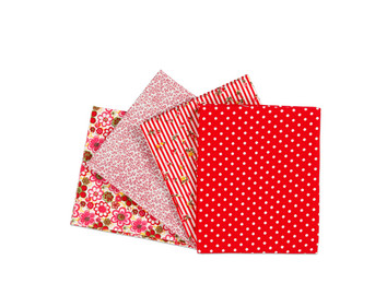 Patchwork Stoffe 4 Stück mit 45x55 cm
