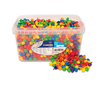 Steckperlen für Mosaik Steckspiel 1 kg