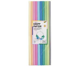Krepppapier Rollen 10 Stück