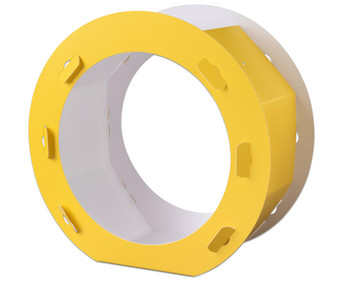 Rundlaternen Rohlinge Ø 22 cm 5 Stück